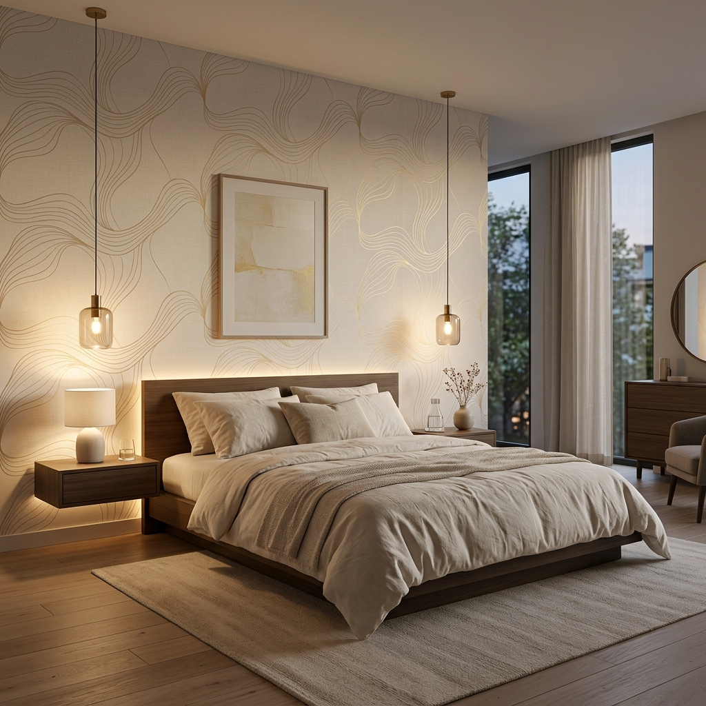 Contemporary Minimalist Wallpaper Design